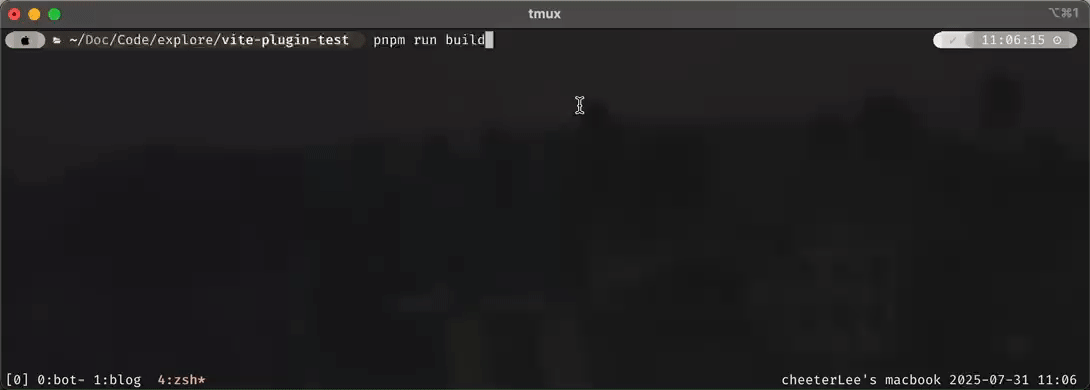 build demo